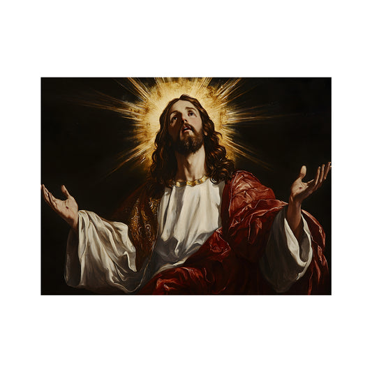 Jesus The Savior - Light of the World Wall Art