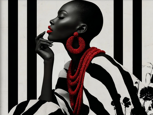 Bold Beauty African Chic Wall Art