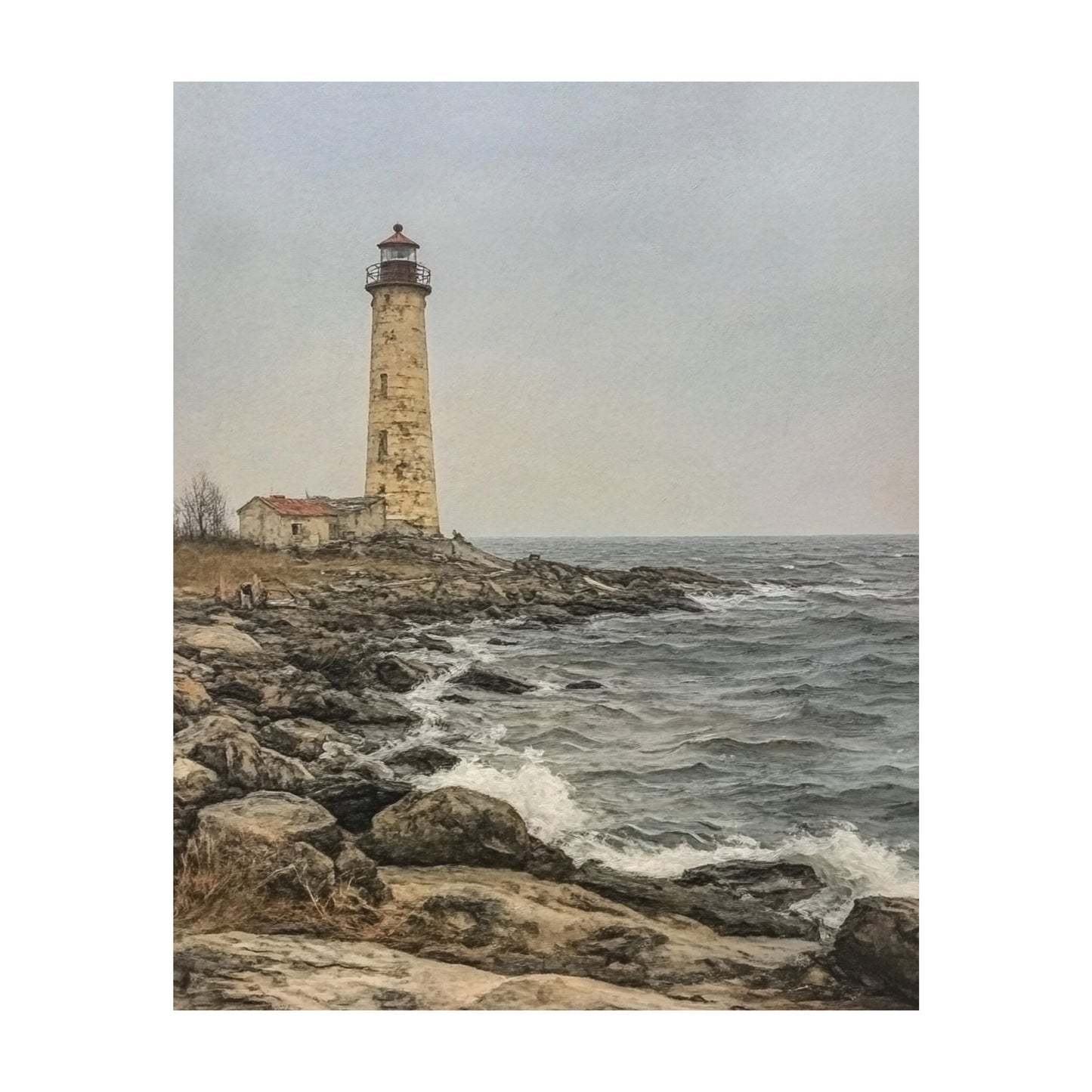 Cliffside Lightkeeper Wall Art