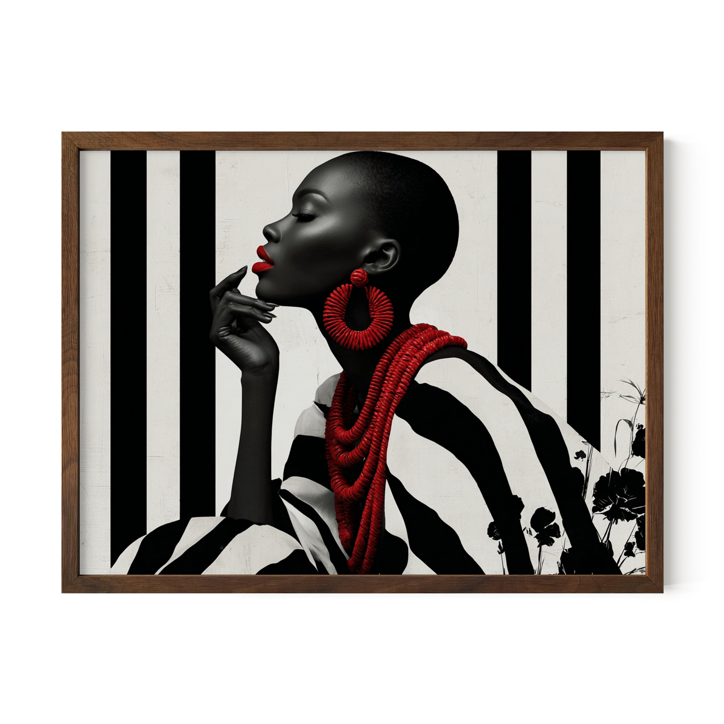 Bold Beauty African Chic Wall Art