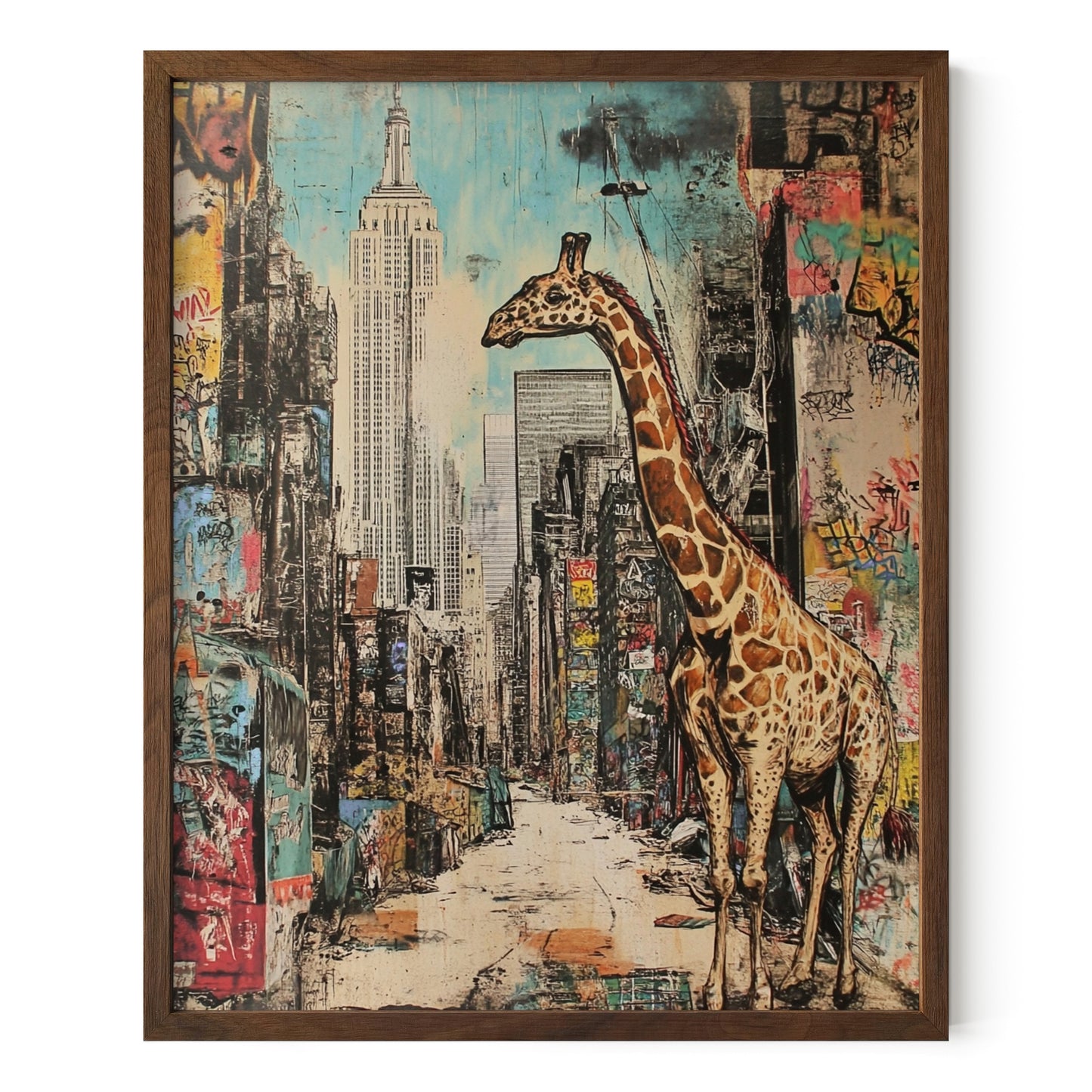 Hood Hieroglyphs Wall Art