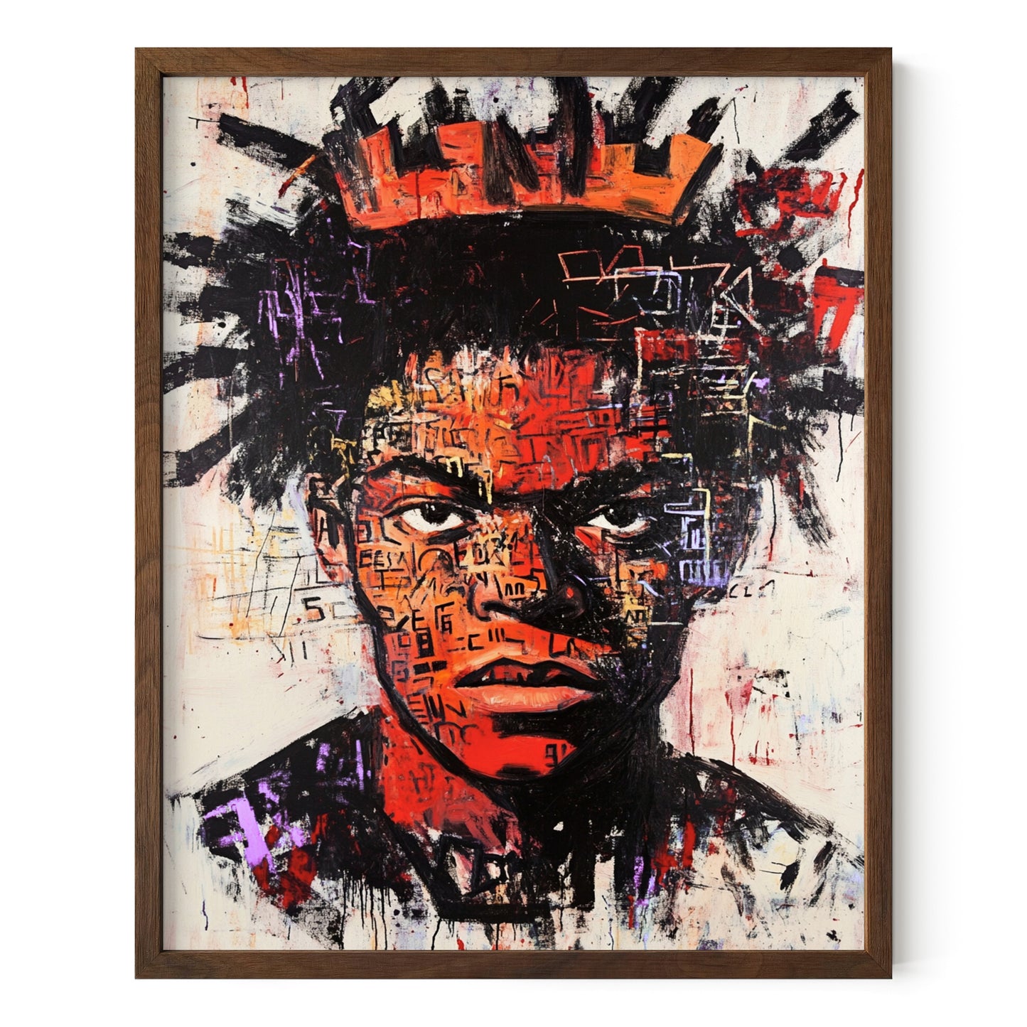 Crowned in Chaos Wall Art
