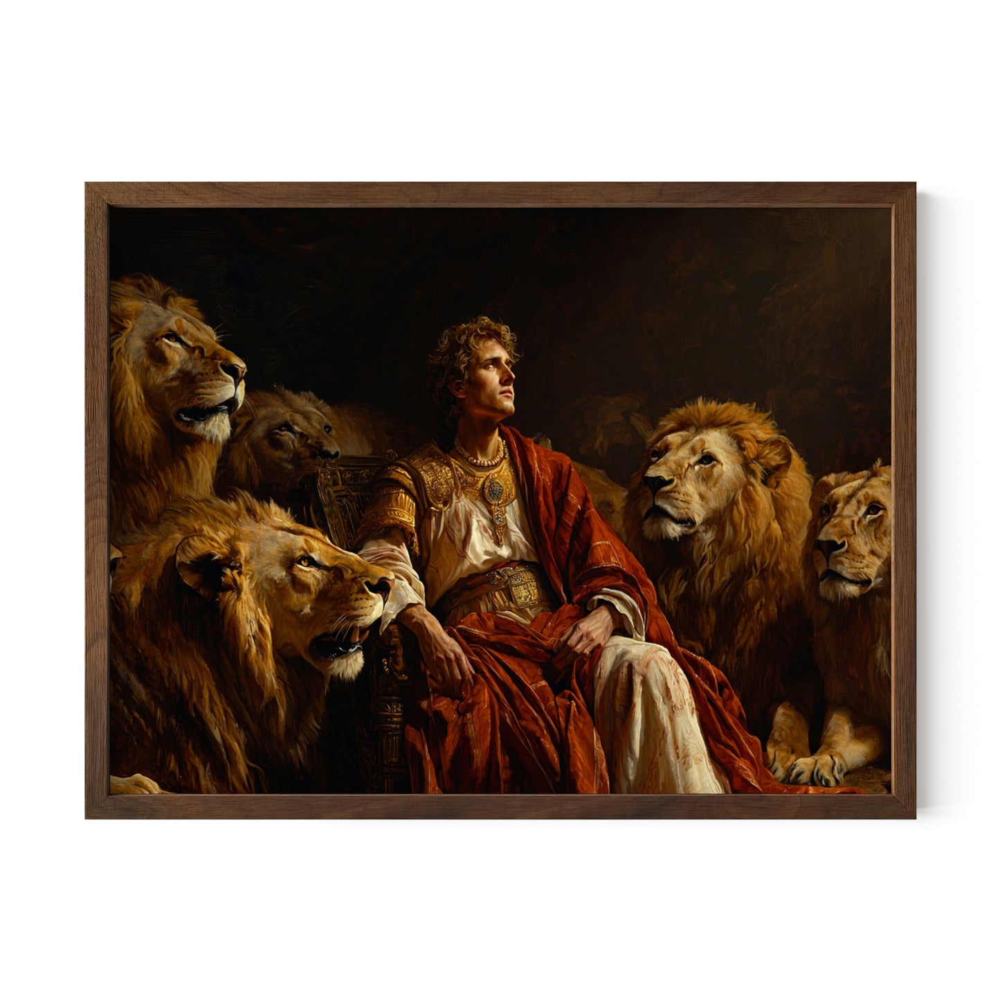 Daniel in the Lions Den Wall Art
