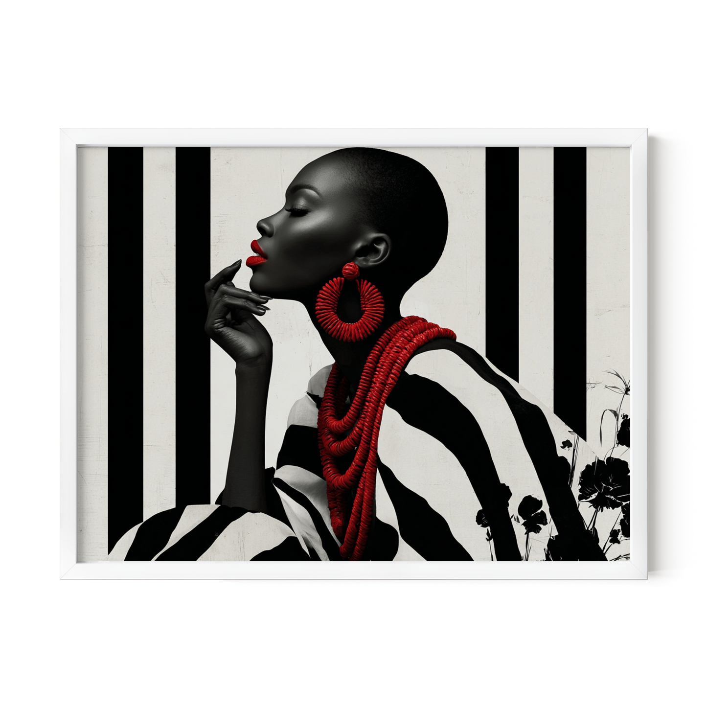 Bold Beauty African Chic Wall Art