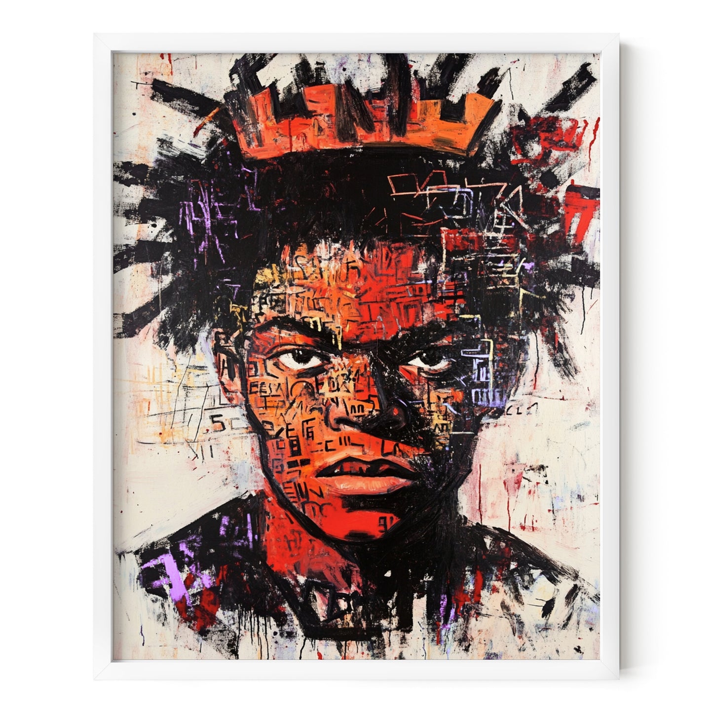 Crowned in Chaos Wall Art