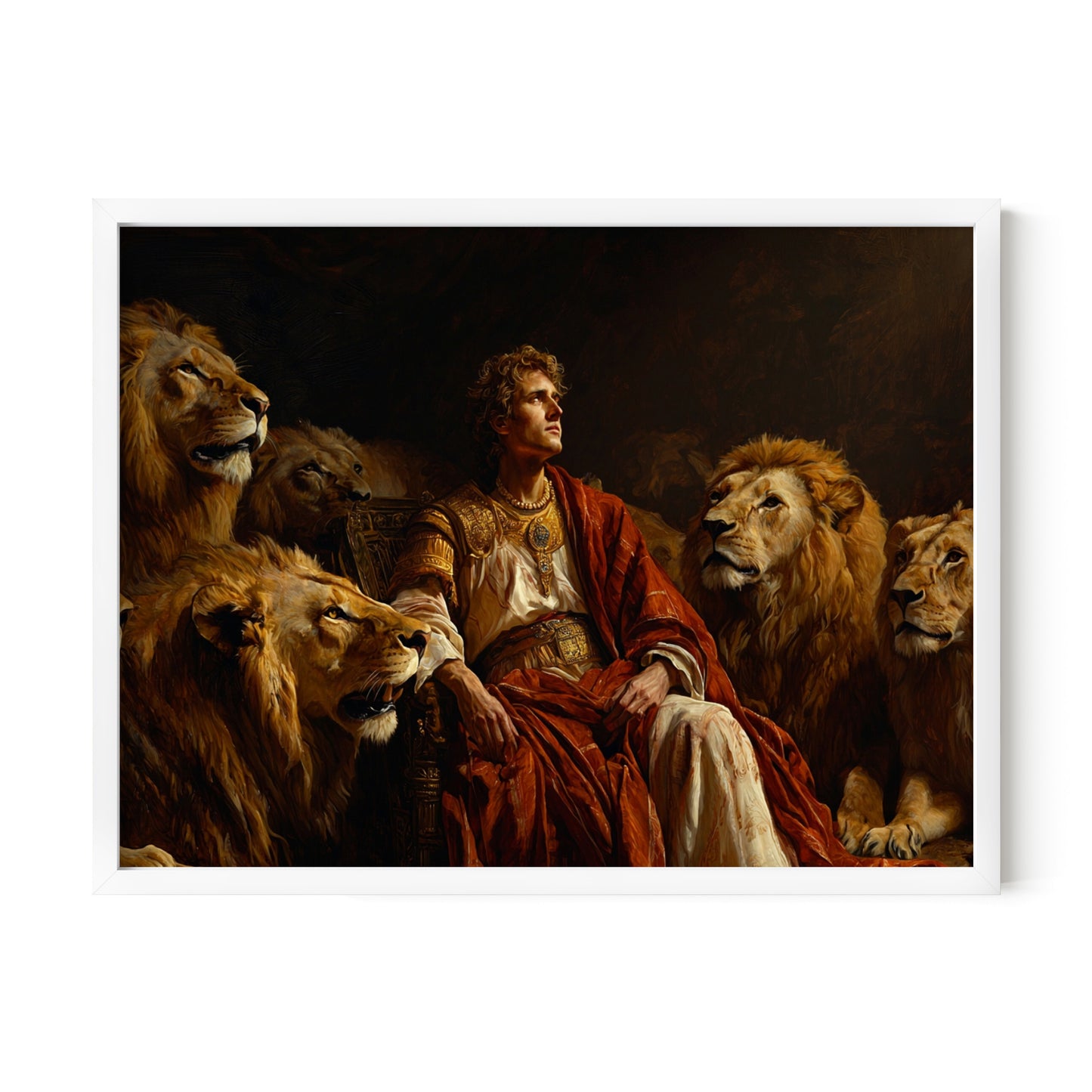 Daniel in the Lions Den Wall Art