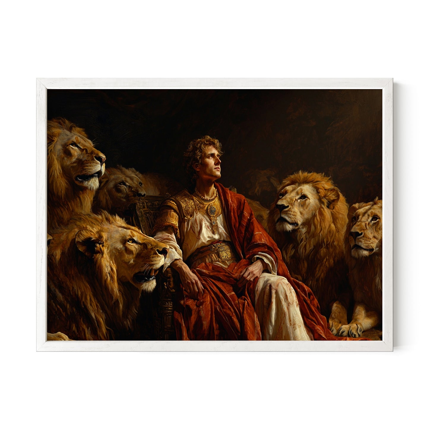 Daniel in the Lions Den Wall Art