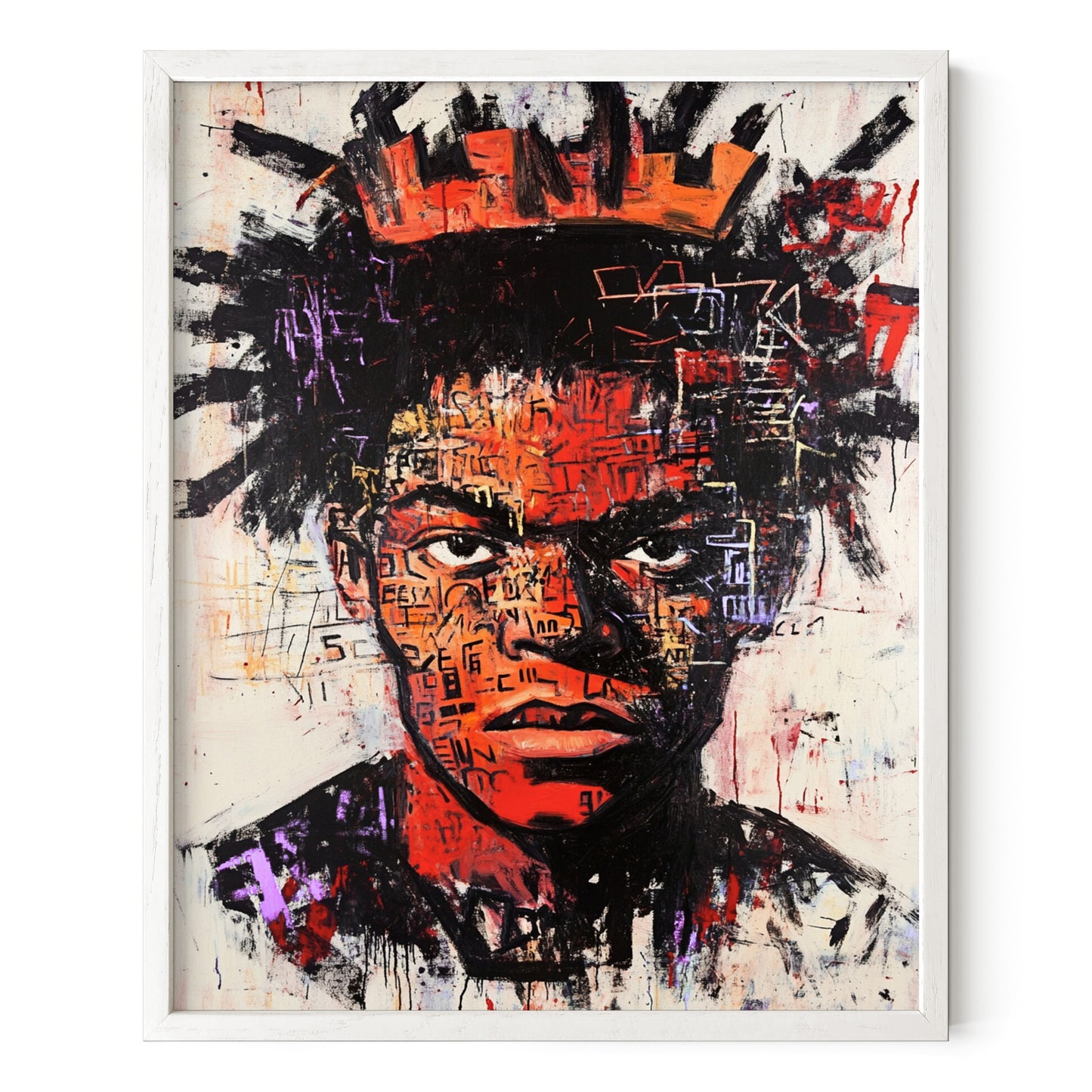 Crowned in Chaos Wall Art